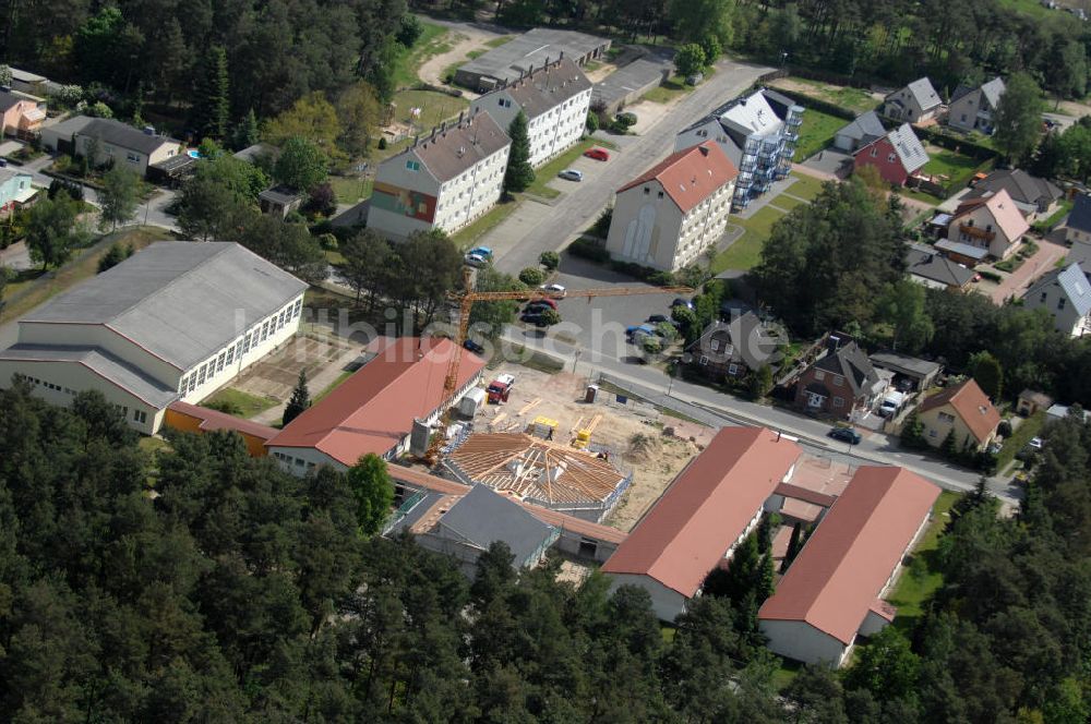 Gardelegen OT Jävenitz von oben - Grundschule Jävenitz in Sachsen-Anhalt