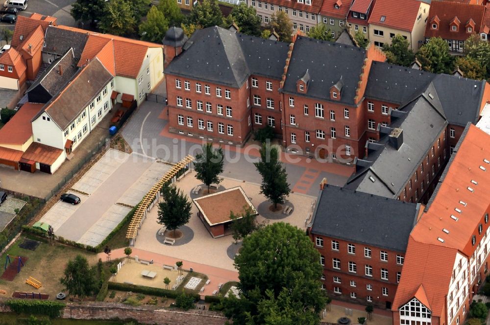 Luftbild Heilbad Heiligenstadt - Grundschule Lorenz Kellner in Heilbad Heiligenstadt in Thüringen