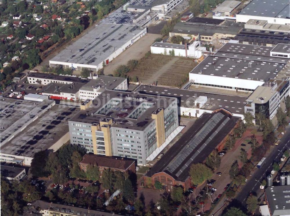 Berlin-Borsigwalde von oben - Grundstück der GEBAU-Aktiengesellschaft an der Holzhauser Straße in Berlin-Borsigwalde