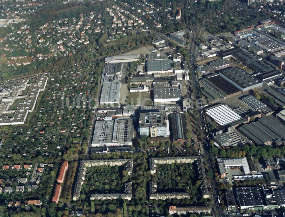 Berlin-Borsigwalde von oben - Grundstück der GEBAU-Aktiengesellschaft an der Holzhauser Straße in Berlin-Borsigwalde