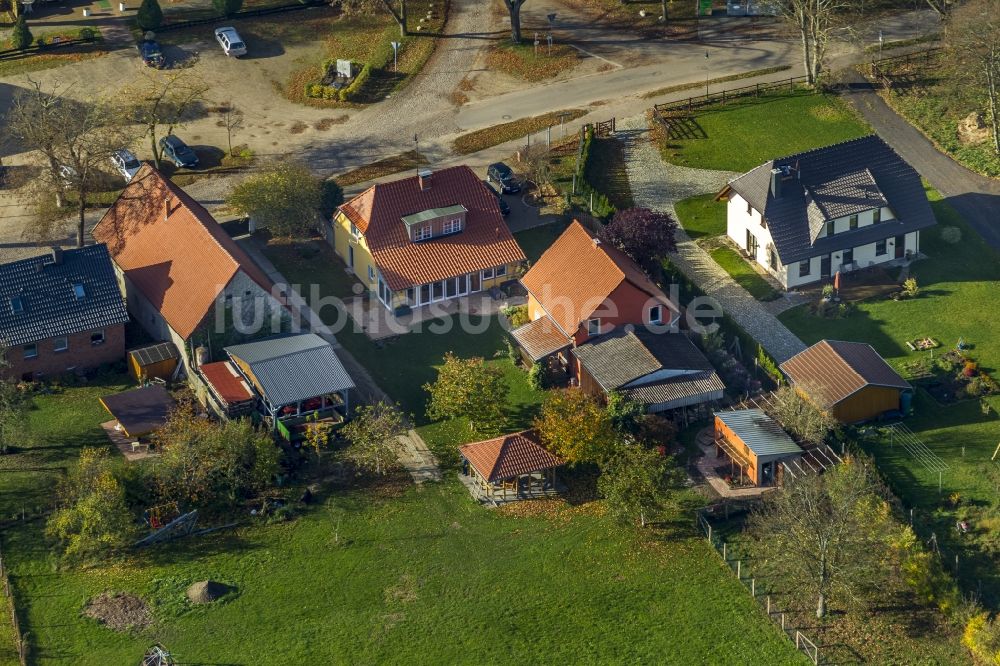 Vipperow aus der Vogelperspektive: Grundstücke in Vipperow im Bundesland Mecklenburg-Vorpommern