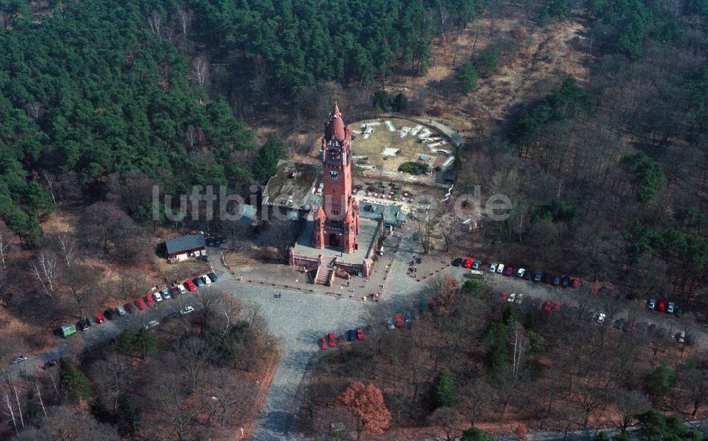 Berlin von oben - Grunewaldturm im Berliner Grunewald