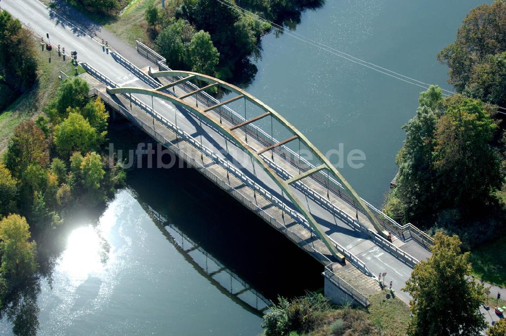 Luftbild GÜSEN - Güsener Straßenbrücke