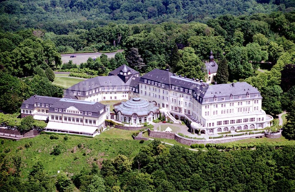 Bonn von oben - Gästehaus der Bundesregierung auf dem Bonner Petersberg