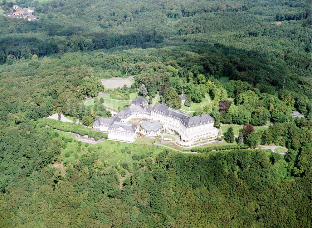 Luftaufnahme Bonn - Gästehaus der Bundesregierung auf dem Petersberg bei Bonn.