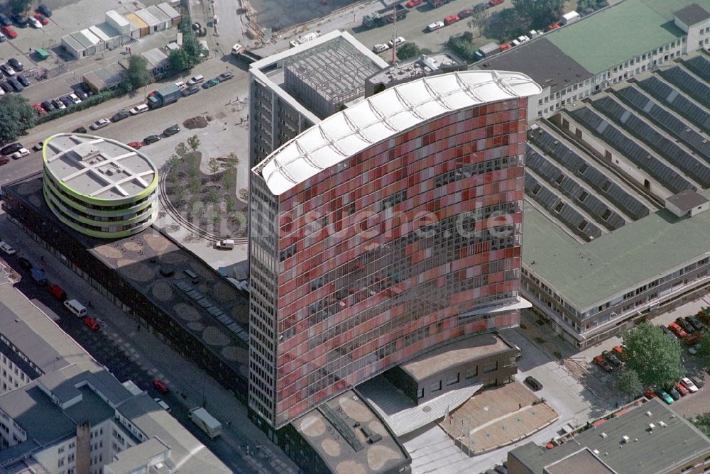 Luftaufnahme Berlin - GSW-Hochhaus in Berlin Kreuzberg