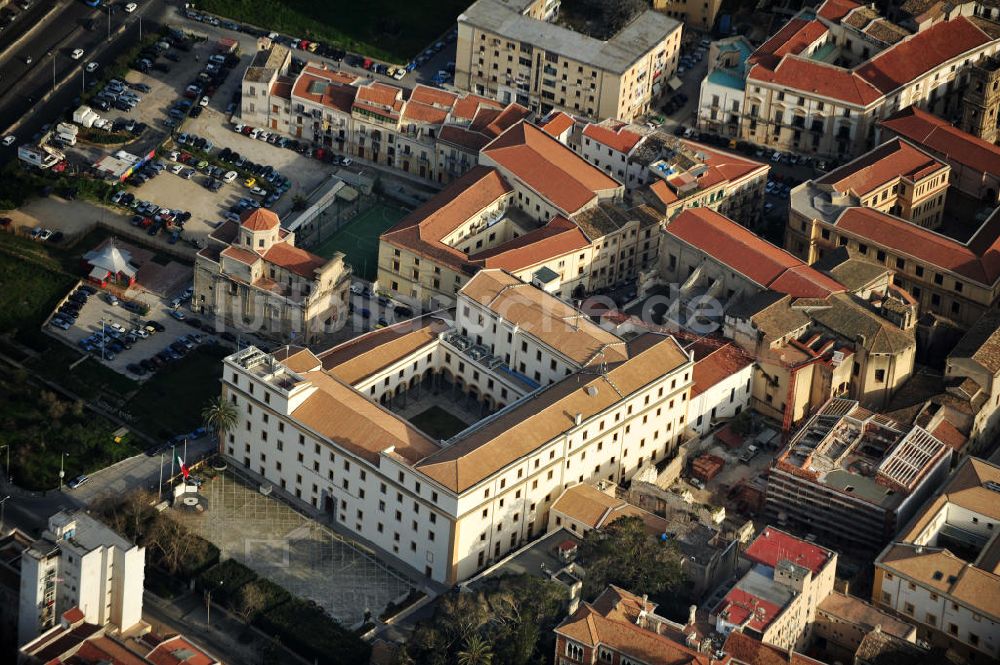 Luftaufnahme Palermo - Guardia Di Finanza in Palermo