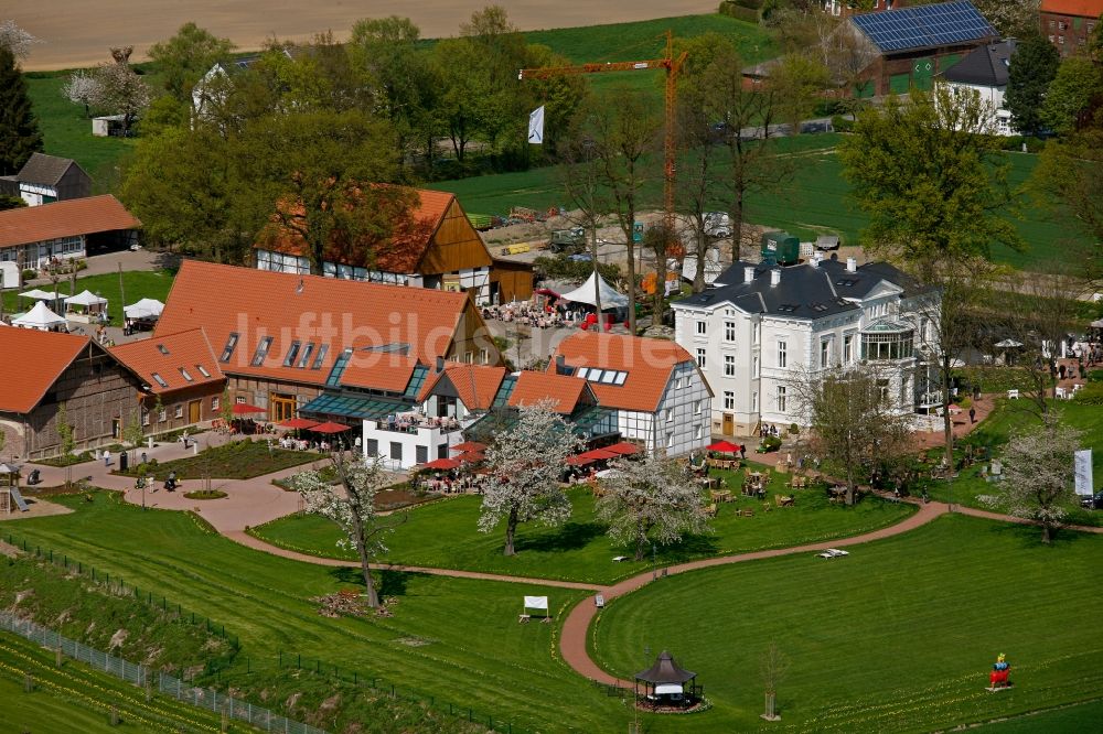 Hamm OT Kump aus der Vogelperspektive: Gut Kump in Hamm im Bundesland Nordrhein-Westfalen