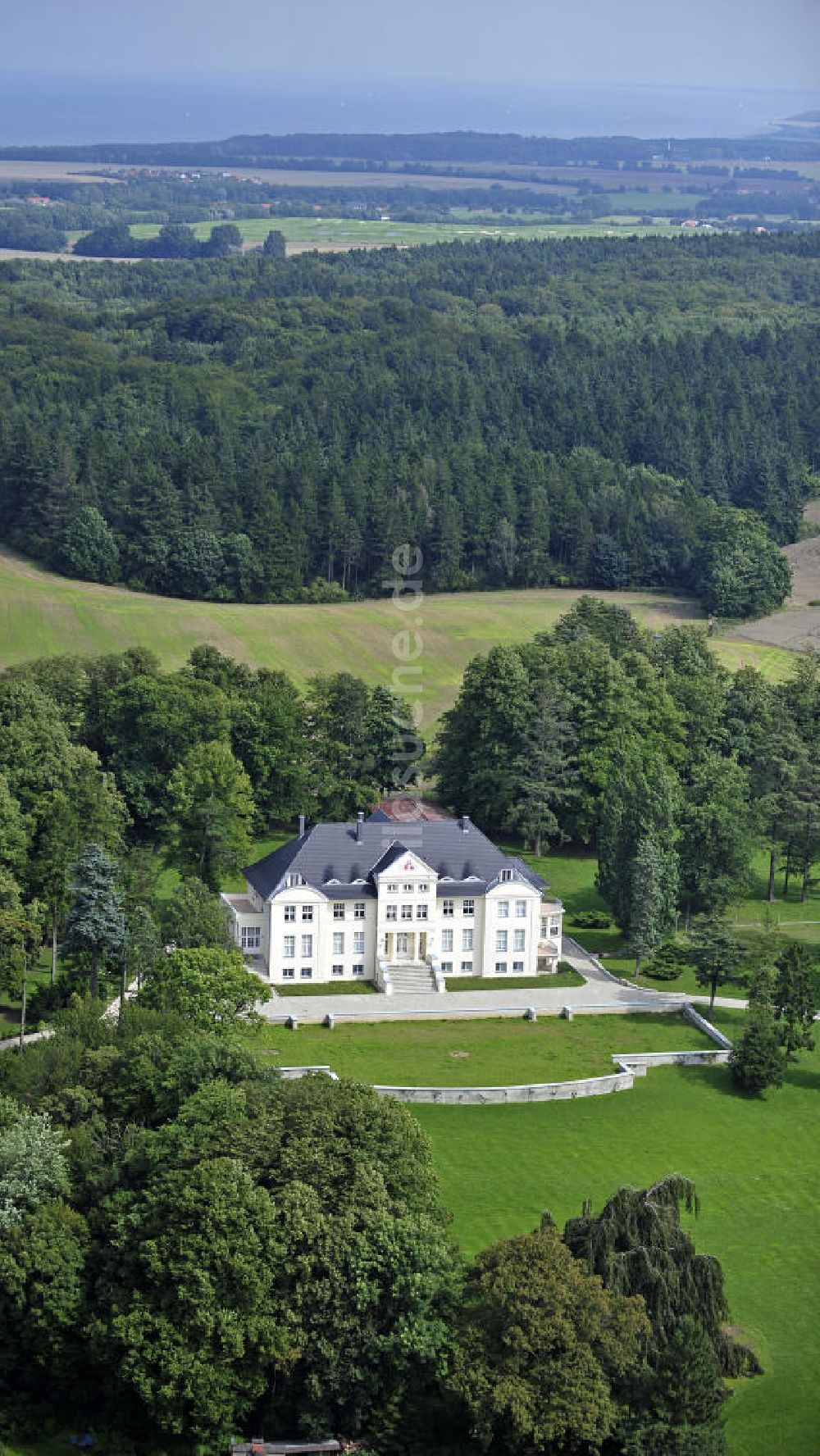 Wichmannsdorf aus der Vogelperspektive: Gutshaus Wichmannsdorf