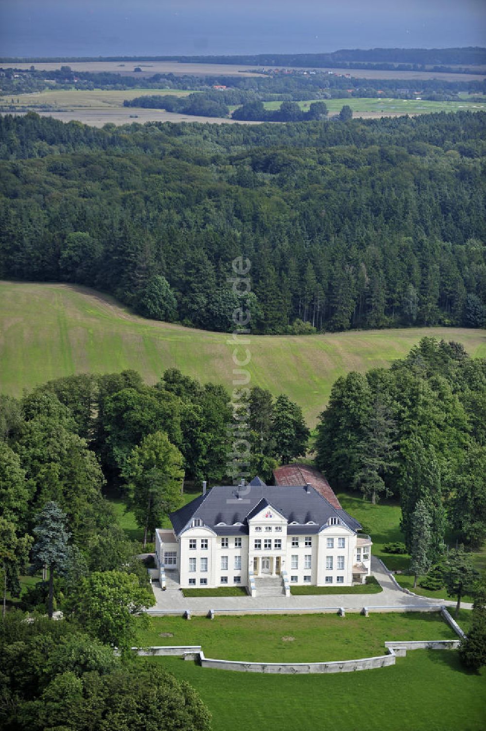 Luftaufnahme Wichmannsdorf - Gutshaus Wichmannsdorf