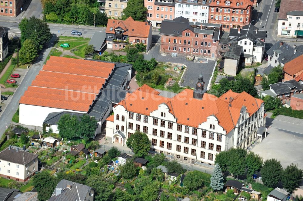 Luftaufnahme Sonneberg - Gymnasium Hermann Pistor in Sonneberg in Thüringen / Thuringia