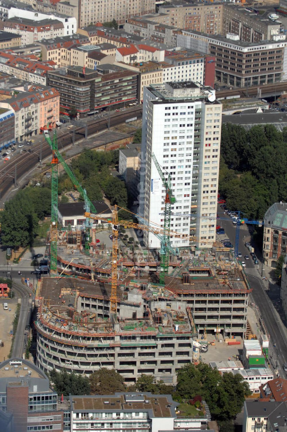 Luftbild Berlin - Hackesches Quartier