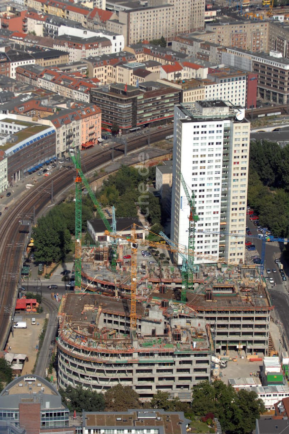 Berlin von oben - Hackesches Quartier