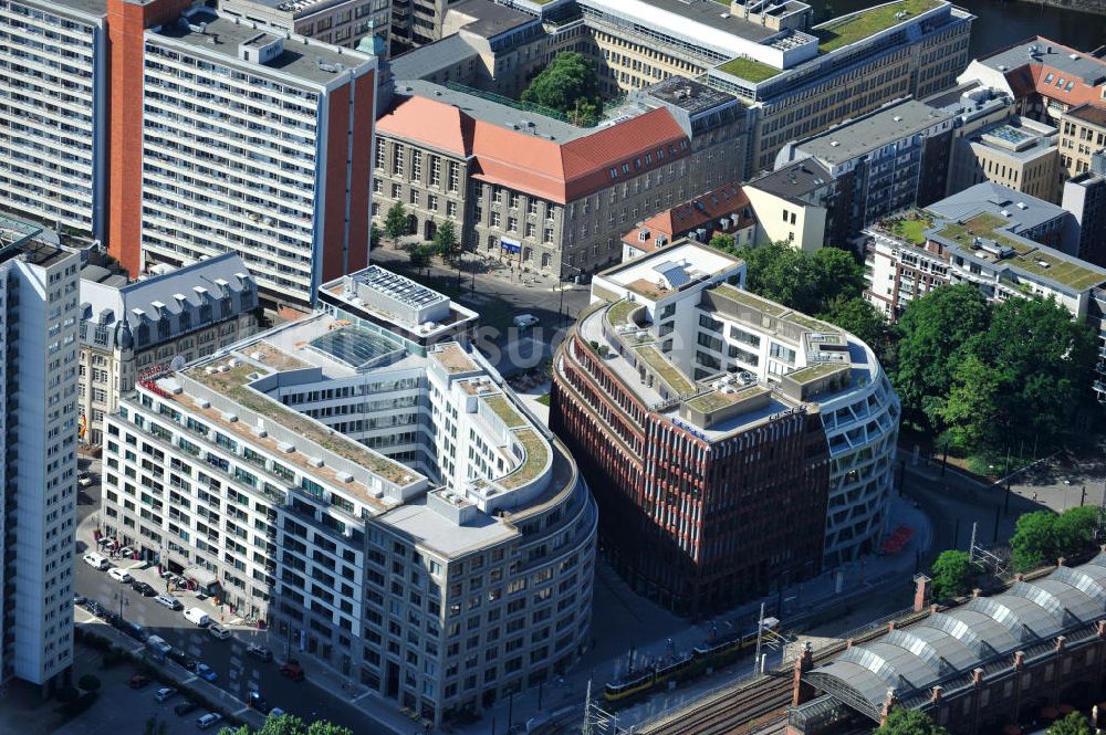 Luftbild Berlin Mitte - Hackesches Quartier in Berlin Mitte