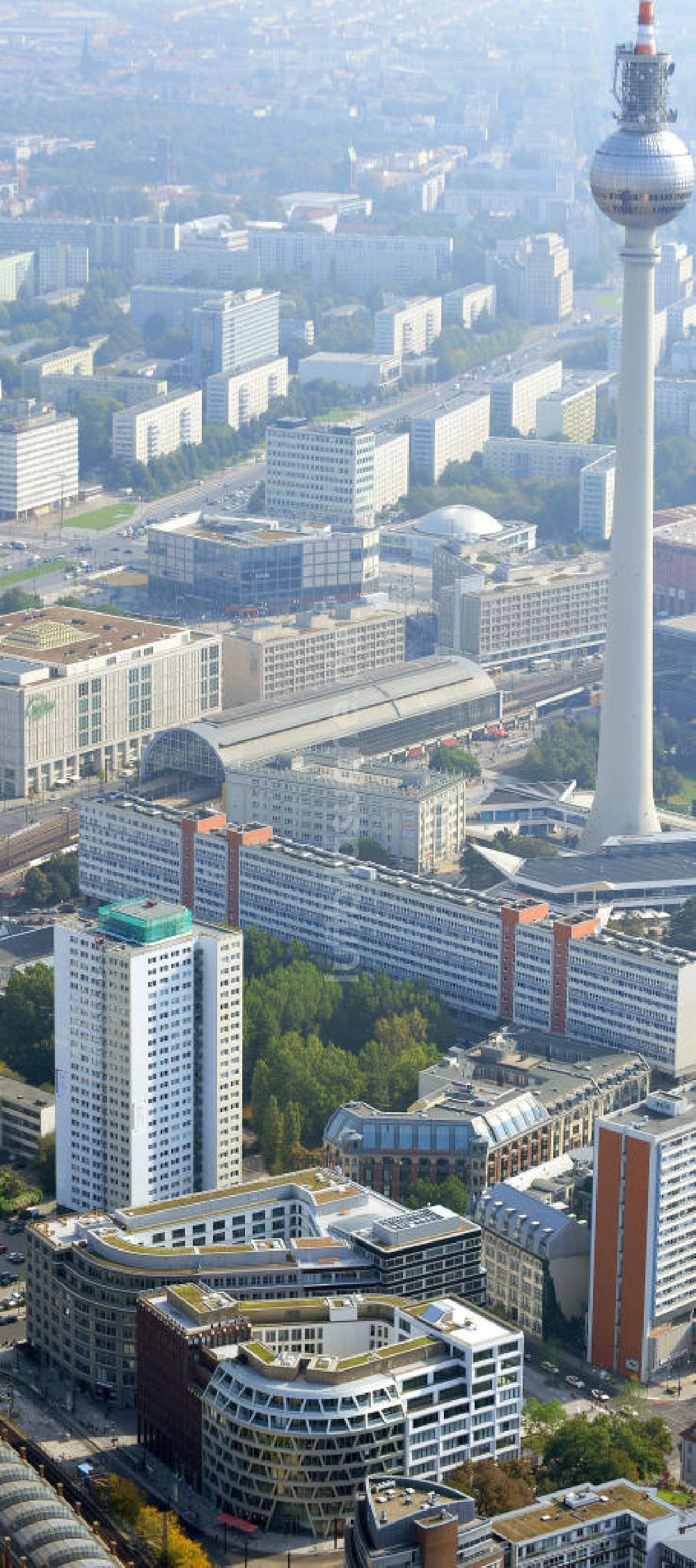 Berlin Mitte von oben - Hackesches Quartier in Berlin Mitte