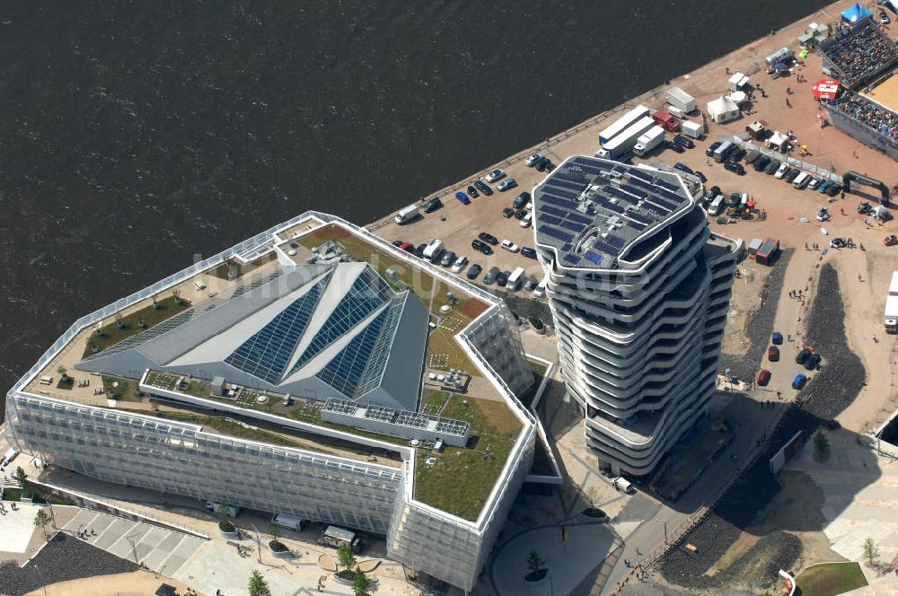 Luftaufnahme Hamburg - Hafen City 7 Strandkai in Hamburg