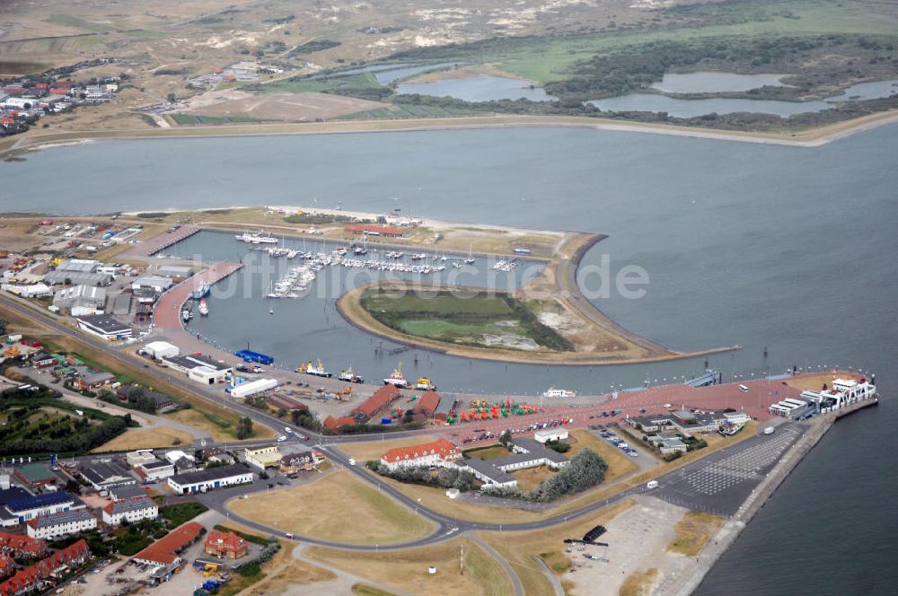 Luftbild Norderney - Hafen Norderney