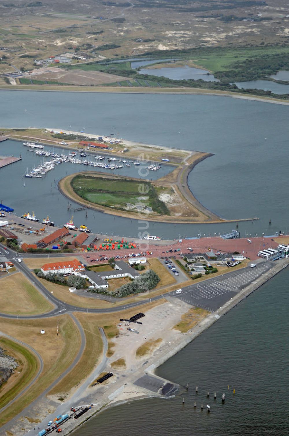 Luftaufnahme Norderney - Hafen Norderney