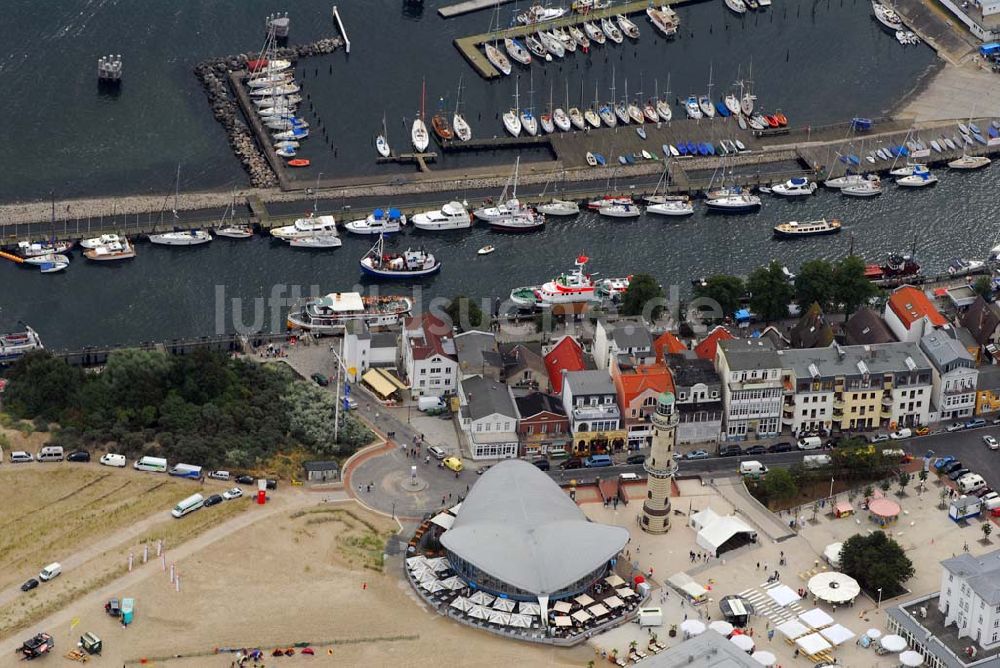 Luftbild Warnemünde - Hafen Warnemünde