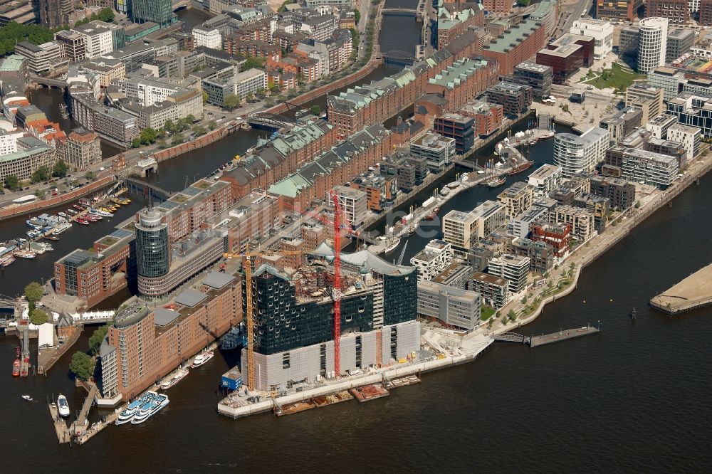 Luftbild Hamburg - Hafencity in Hamburg im Bundesland Hamburg