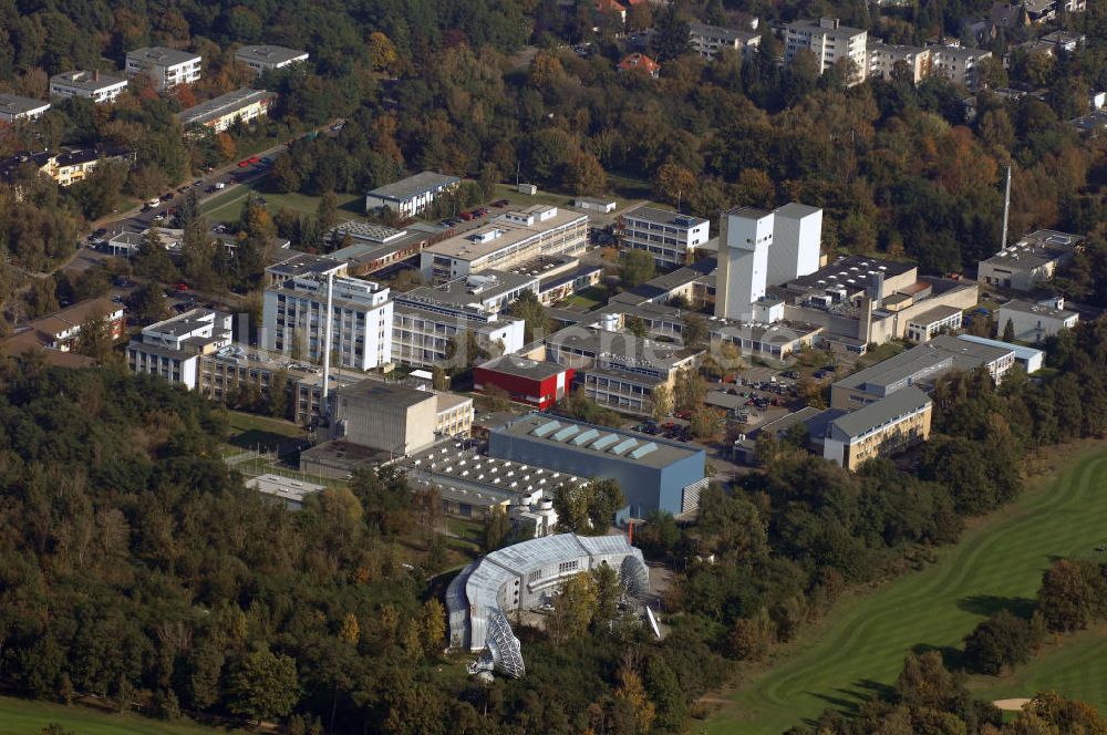 Luftbild Berlin - Hahn-Meitner-Institut (HMI) in Berlin-Wannsee