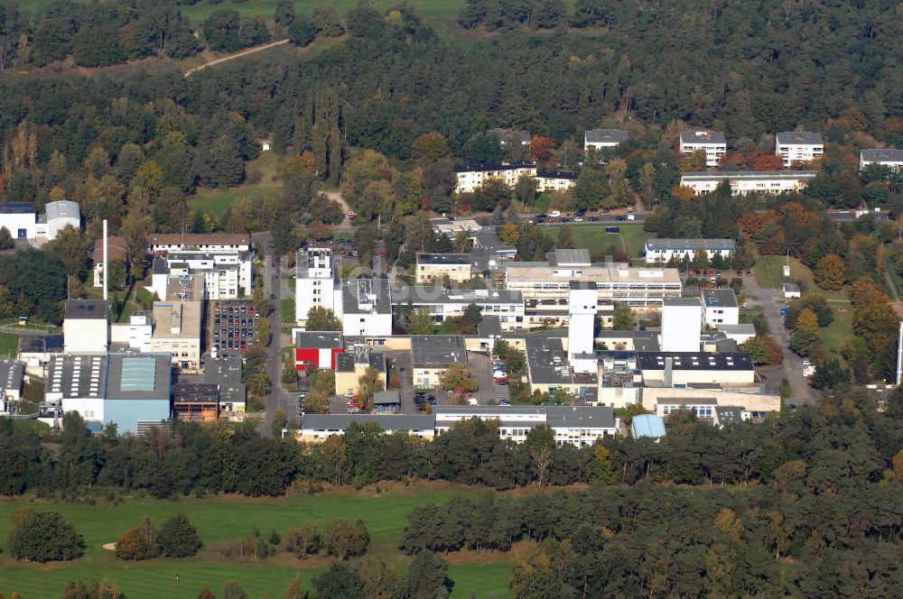 Luftaufnahme Berlin - Hahn-Meitner-Institut (HMI) in Berlin-Wannsee