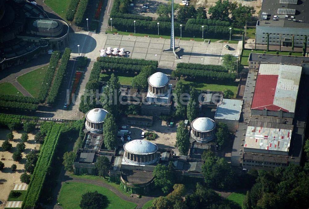 Luftaufnahme Wroclaw (Polen) - Hala Ludowa (Volkshalle, früher Jahrhunderthalle) - Wroclaw (Polen)