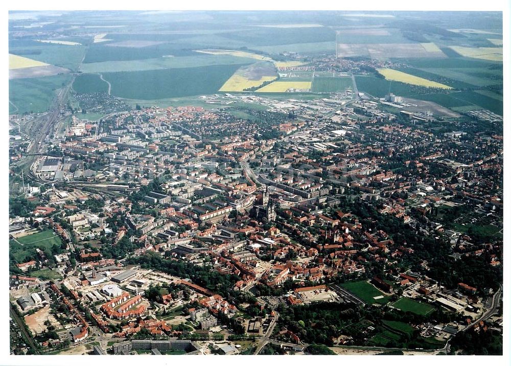 Halberstadt von oben - Halberstadt