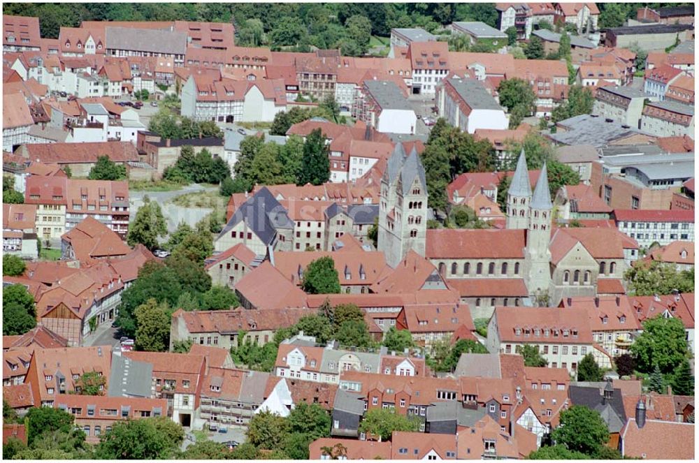 Luftaufnahme Halberstadt - Halberstadt mit Blick auf die Liebfrauenkirche