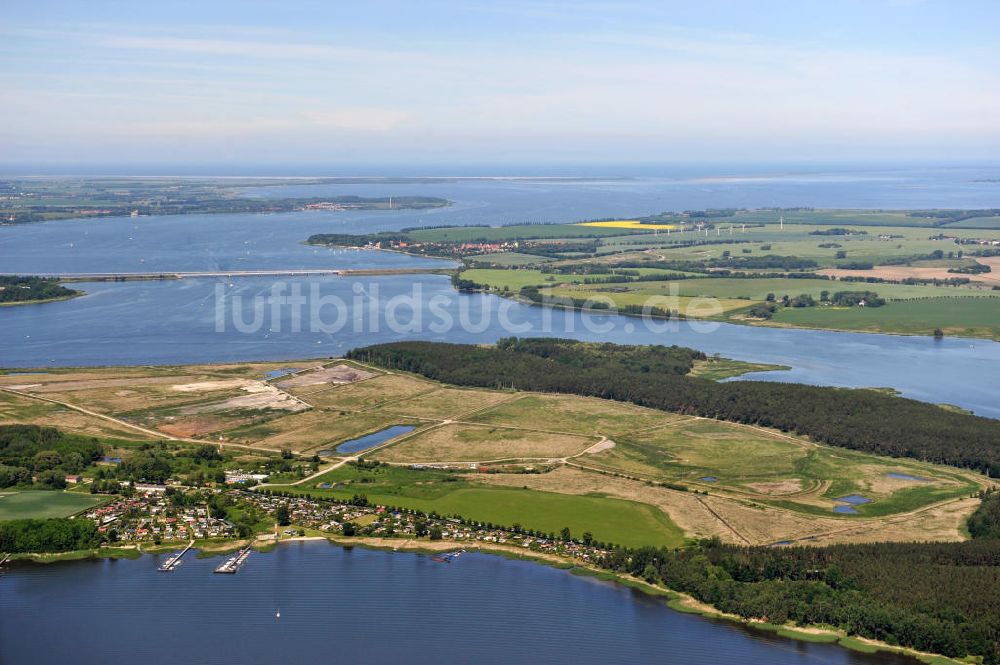 Luftbild Drigge - Halbinsel Drigge in Mecklenburg-Vorpommern