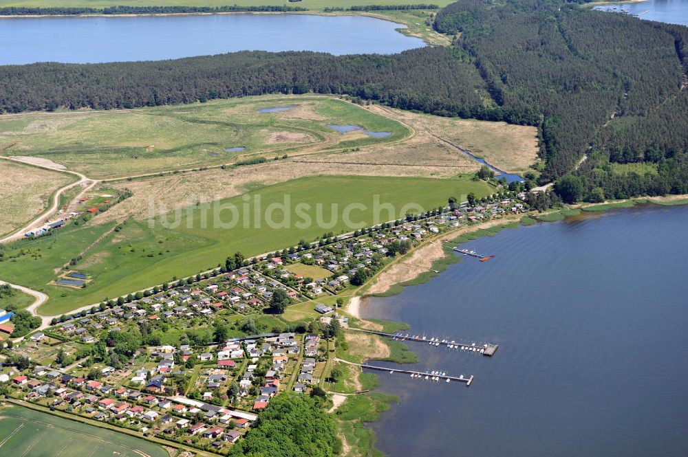 Luftbild Drigge - Halbinsel Drigge in Mecklenburg-Vorpommern