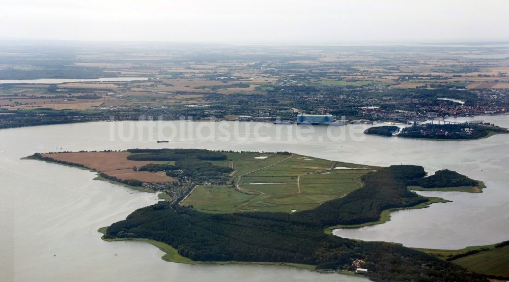 Luftbild Drigge - Halbinsel Drigge auf Rügen im Bundesland Mecklenburg-Vorpommern