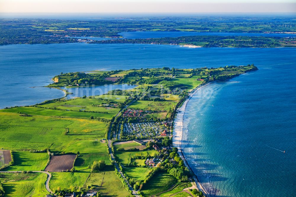 Luftbild Glücksburg - Halbinsel Holnis in Glücksburg im Bundesland Schleswig-Holstein, Deutschland