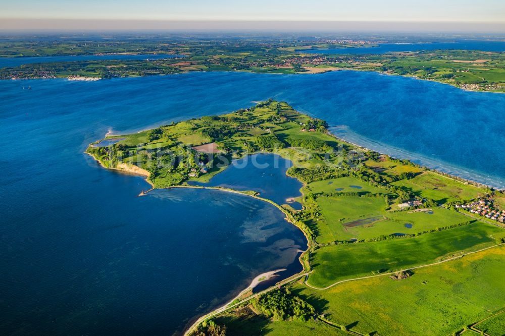 Luftaufnahme Glücksburg - Halbinsel Holnis in Glücksburg im Bundesland Schleswig-Holstein, Deutschland