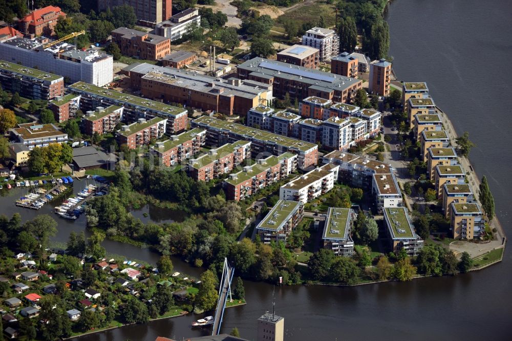 Luftaufnahme Berlin OT Köpenick - Halbinsel Krusenick im Ortsteil Köpenick in Berlin