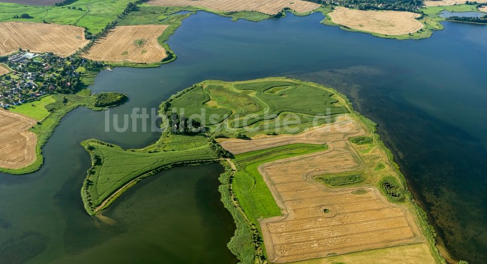 Garz/Rügen von oben - Halbinsel Zudar bei Garz/Rügen auf der Insel Rügen in Mecklenburg-Vorpommern