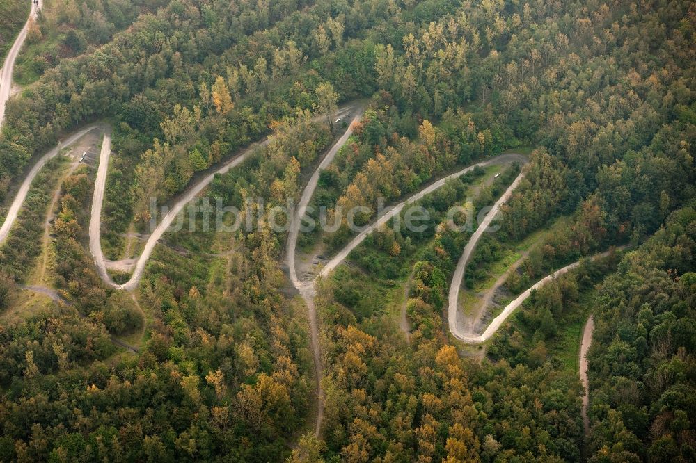 Luftaufnahme Bottrop - Halde Beckstraße in Bottrop im Bundesland Nordrhein-Westfalen