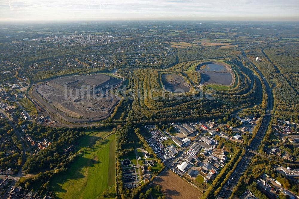 Luftaufnahme Marl - Halde Brinkfortsheide in Marl im Bundesland Nordrhein-Westfalen