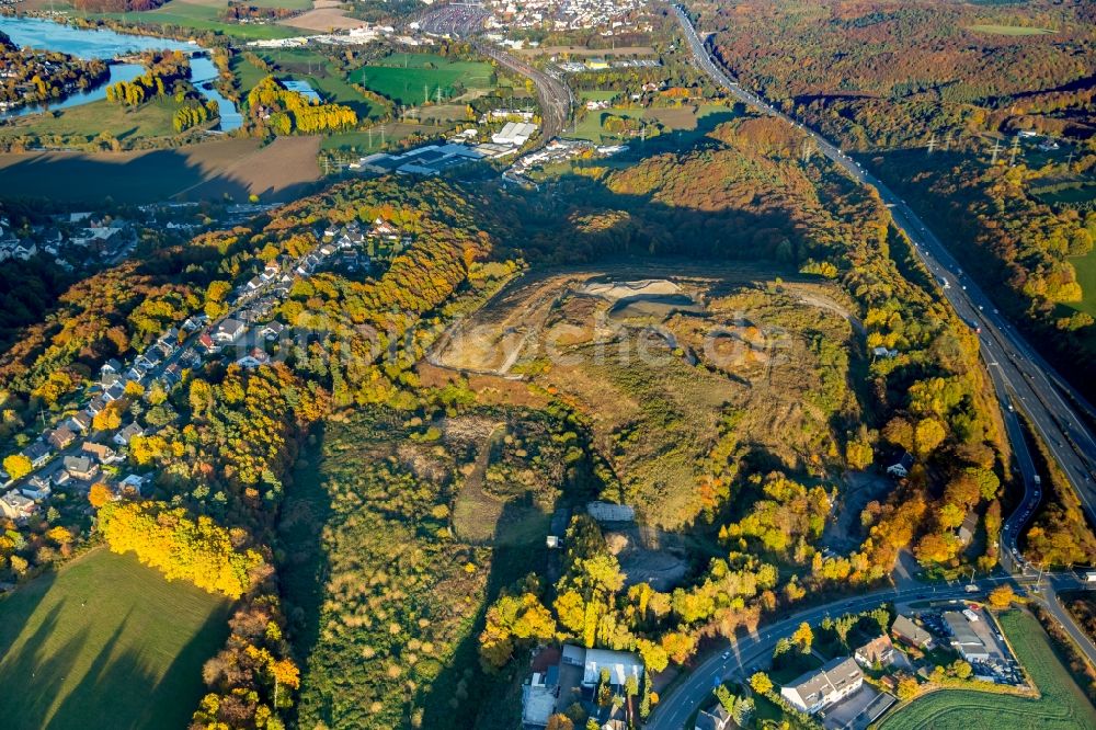 Luftaufnahme Wetter (Ruhr) - Halde Tonsberg in Wetter (Ruhr) im Bundesland Nordrhein-Westfalen