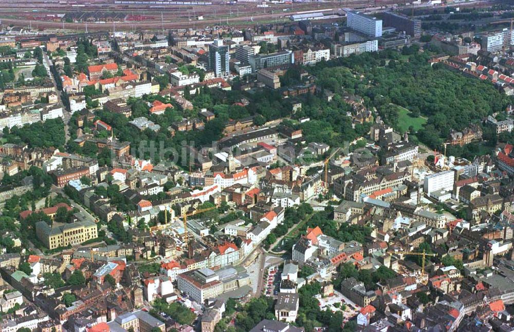 Halle / Saale aus der Vogelperspektive: Halle / Saale