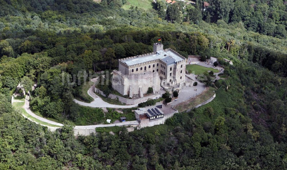 Hambach von oben - Hambacher Schloss