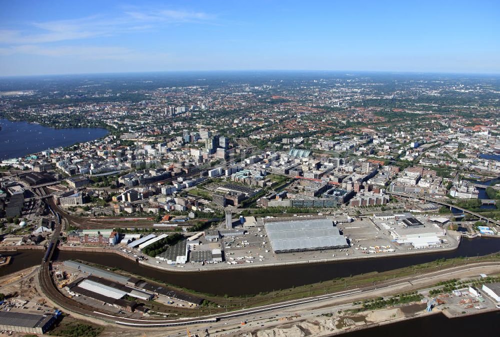 Hamburg aus der Vogelperspektive: Hamburg City