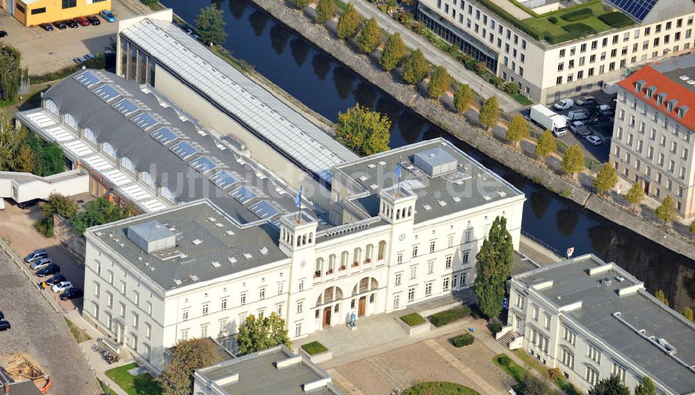 Berlin Mitte von oben - Hamburger Bahnhof