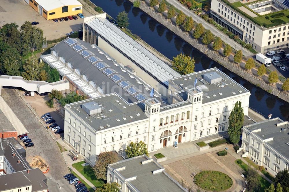 Berlin Mitte aus der Vogelperspektive: Hamburger Bahnhof