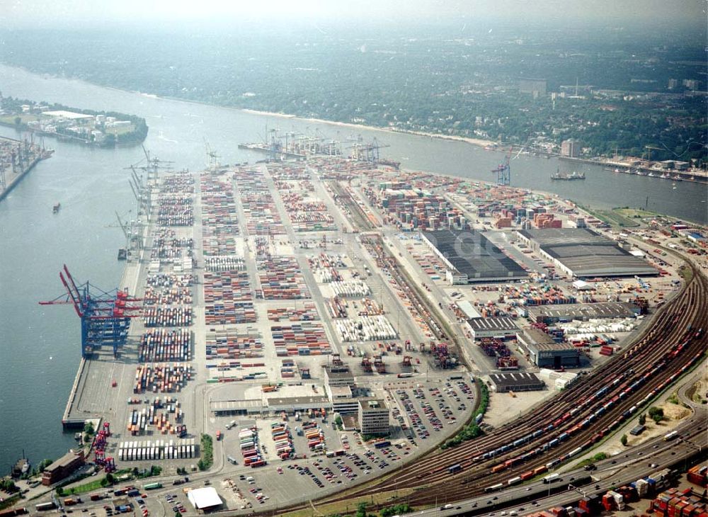 Luftbild Hamburg - Hamburger Überseehafen