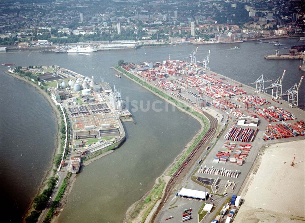 Luftaufnahme Hamburg - Hamburger Überseehafen