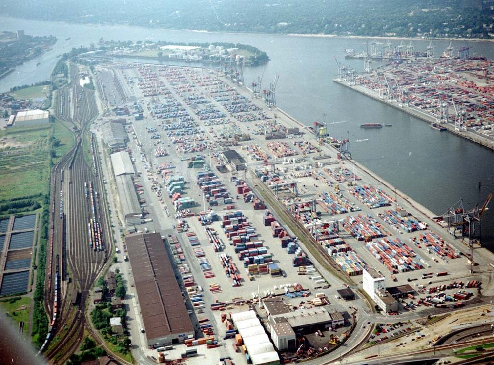 Luftbild Hamburg - Hamburger Überseehafen