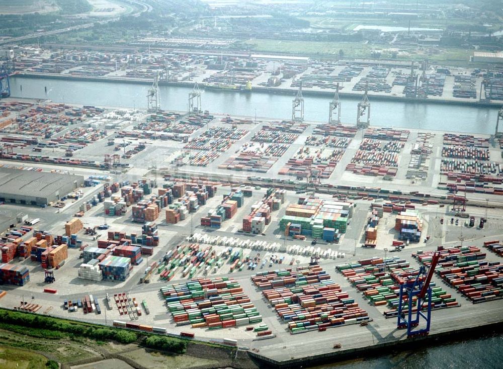 Luftbild Hamburg - Hamburger Überseehafen