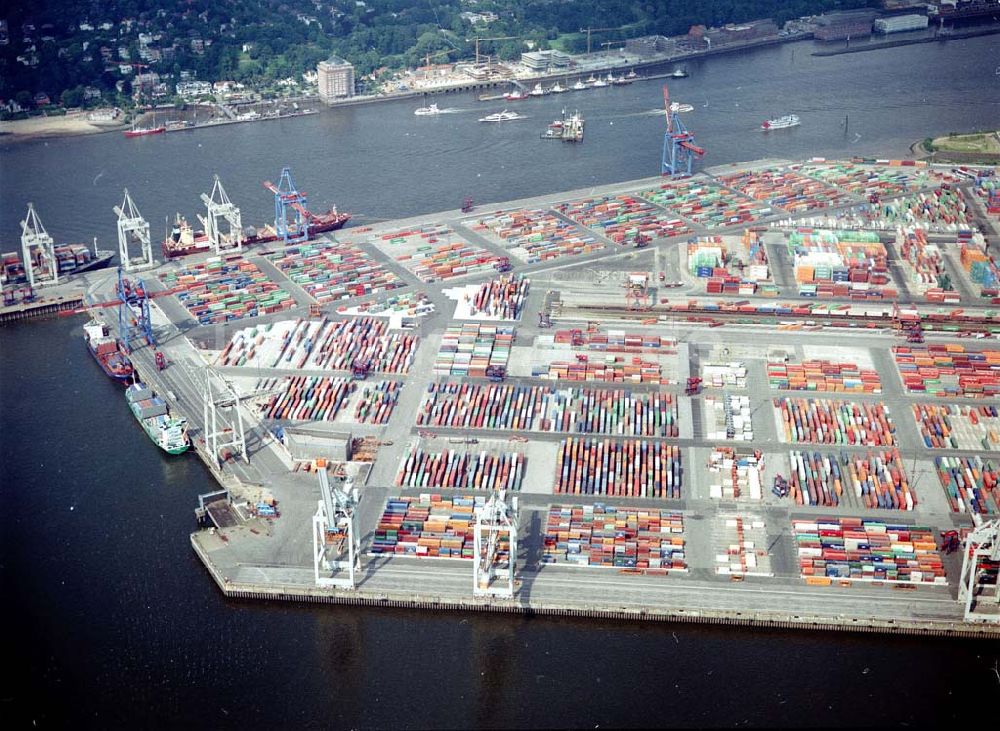 Luftbild Hamburg - Hamburger Überseehafen