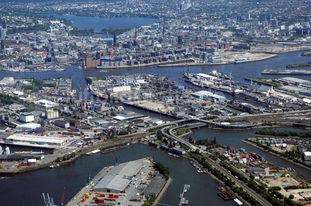 Luftbild Hamburg - Hamburger Hafen